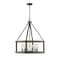 Z-Lite Kirkland 6 Light Pendant, Ashen Barnboard 472-6D-ABB - alternate 1